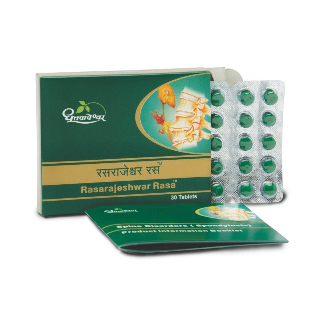 Dhootapapeshwar Rasarajeshwar Rasa - 30 Tablets