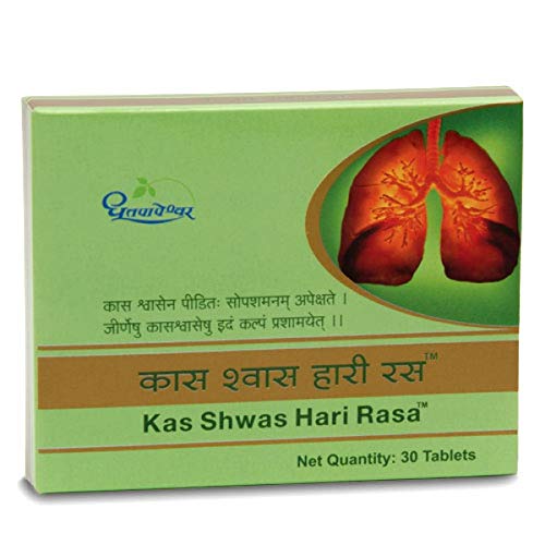 Dhootapapeshwar Kas Shwas Hari Rasa - 30 Tablets