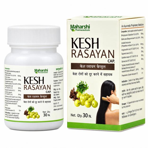 Maharshi Badri Kesh Rasayan - 30 Capsules