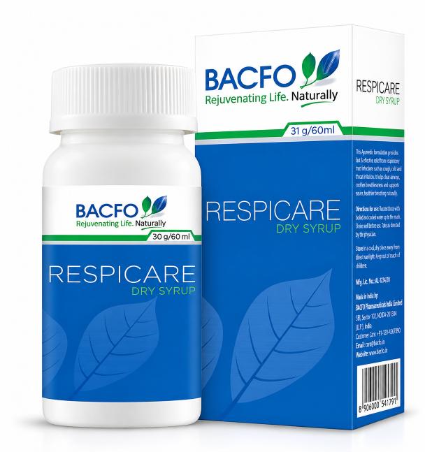 Bacfo Respicare Dry Syrup - 60 ml