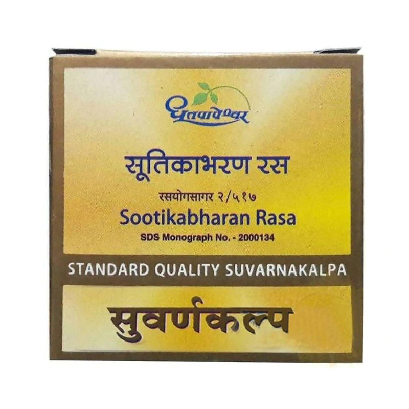 Dhootapapeshwar Sootikabharan Rasa Standard - 10 Tablets
