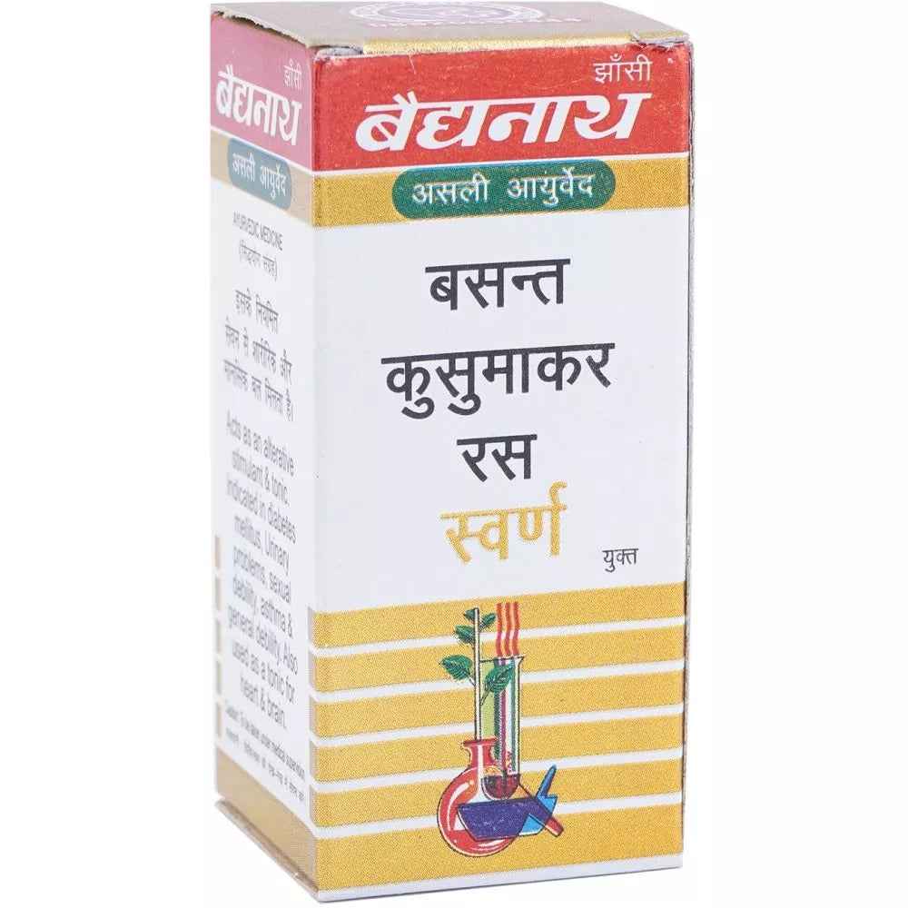 Baidyanath Basant Kusumakar Ras - 50 Tablets