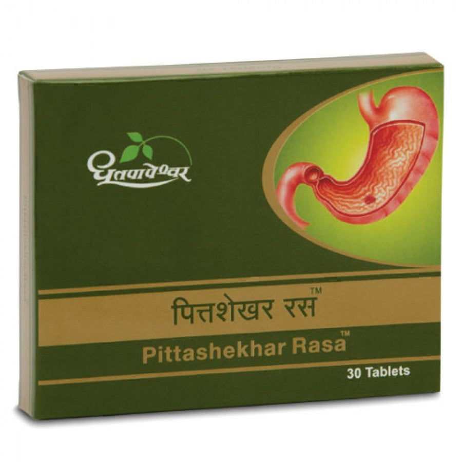 Dhootapapeshwar Pittashekhar Rasa - 30 Tablets
