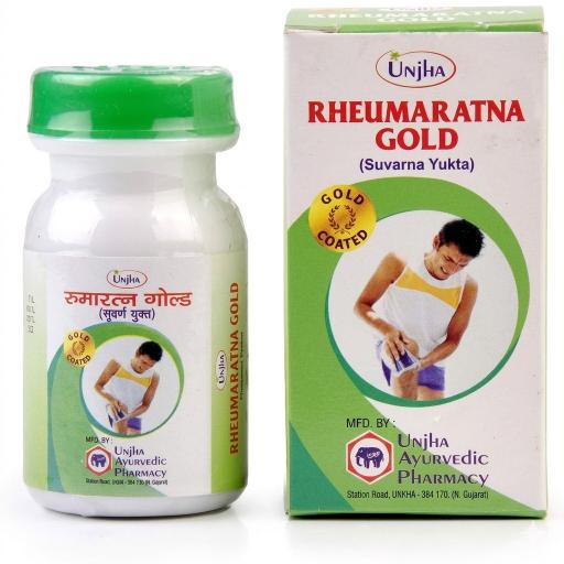 Unjha Rheumaratna Gold Tablet - 15 Tablets
