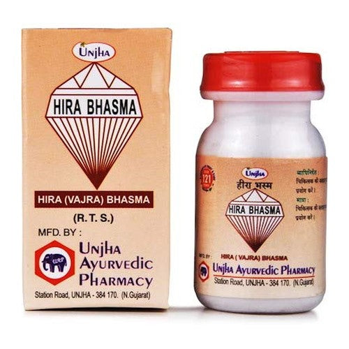 Unjha Hira (Vajra) Bhasma - 100 mg