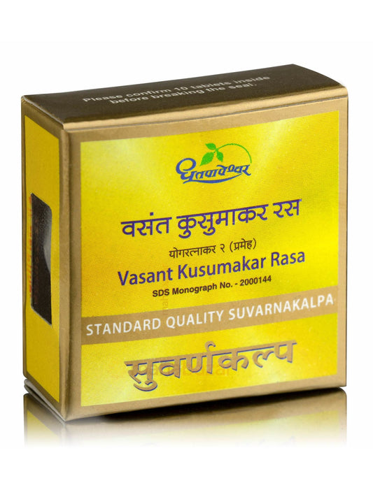 Dhootapapeshwar Vasant Kusumakar Rasa Standard - 30 Tablets