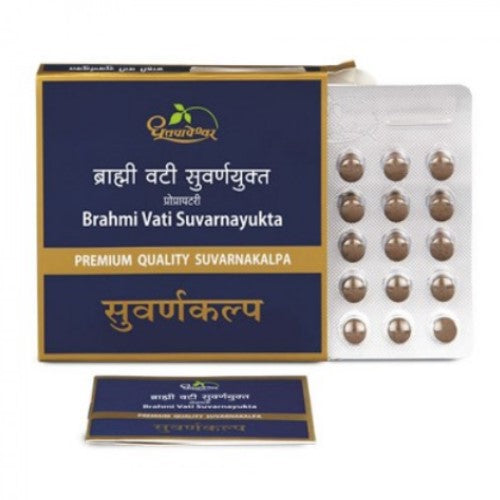 Dhootapapeshwar Brahmi Vati Gold Premium - 30 Tablets