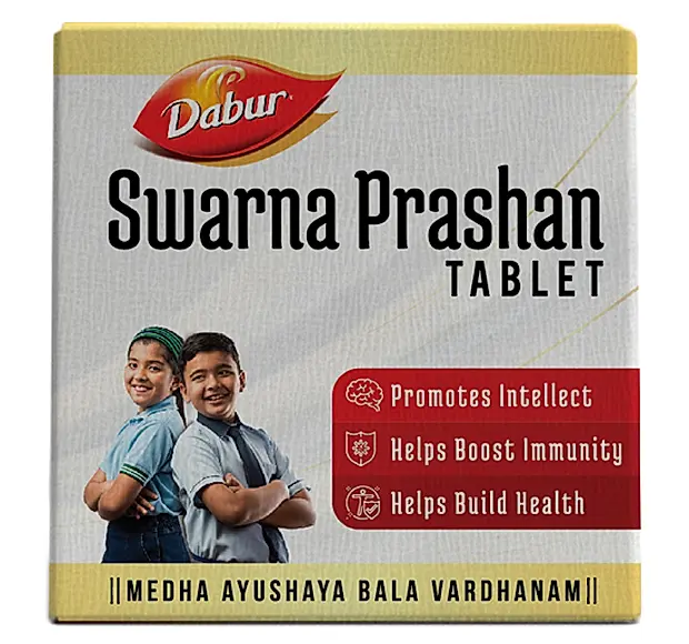 Dabur Swarna Prashan Tablet - 30 Tablets – MeriPharmacy