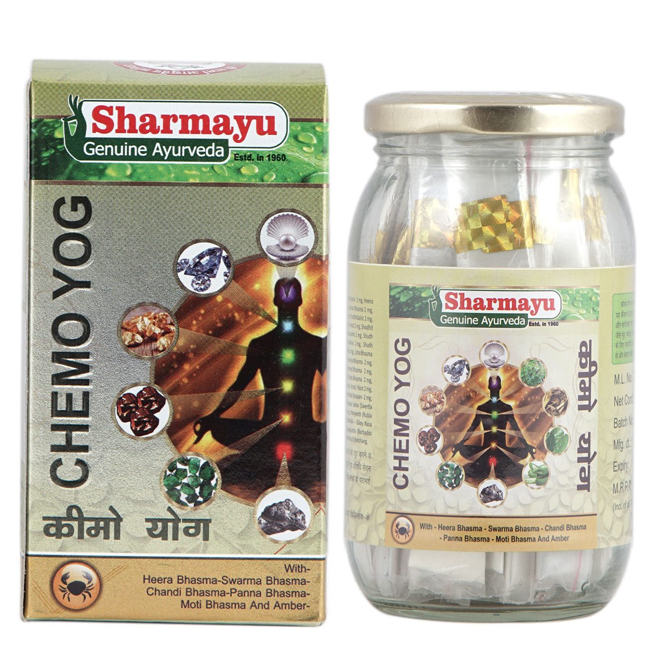 Sharmayu Chemo Yog - 60 Pouch