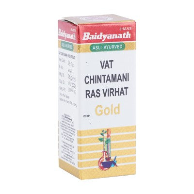 Baidyanath Vat Chintamani Ras Virhat - 25 Tablets