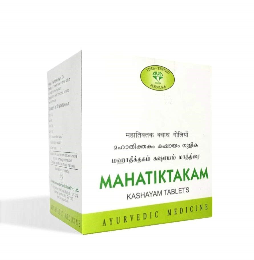 AVN Mahatiktakam Kashayam Tablet - 120 Tablets