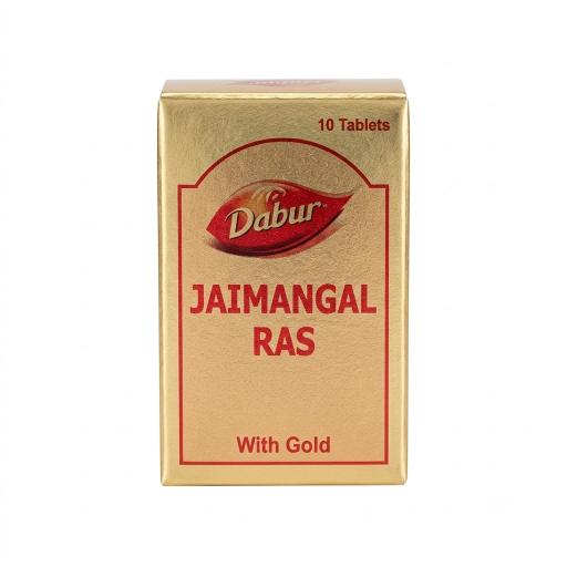 Dabur Jaimangal Ras with Gold - 10 Tablets