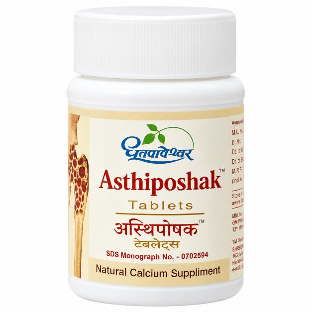 Dhootapapeshwar Asthiposhak Tablet - 60 Tablets
