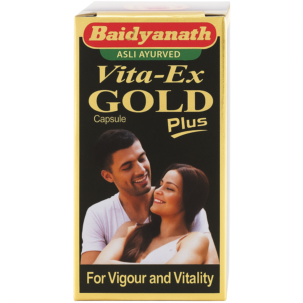 Baidyanath Vita Ex Gold Plus Capsule - 20 Capsule
