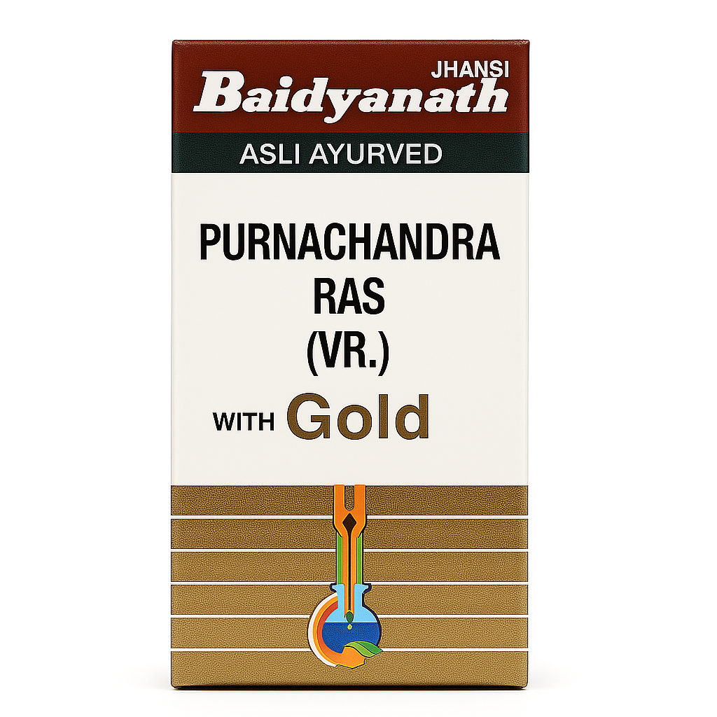 Baidyanath Purnachandra Ras Vr. Swarna Yukta 