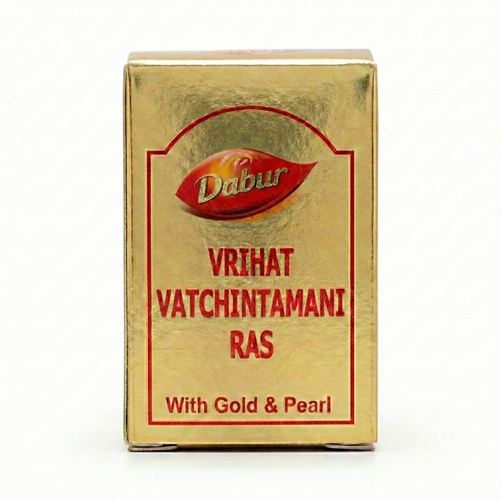 Dabur Vrihat Vatchintamani Ras Gold - 10 Tablets
