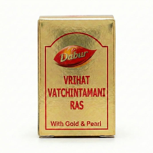 Dabur Vrihat Vatchintamani Ras Gold - 10 Tablets