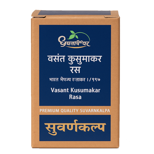 Dhootapapeshwar Vasant Kusumakar Rasa Premium - 60 Tablets