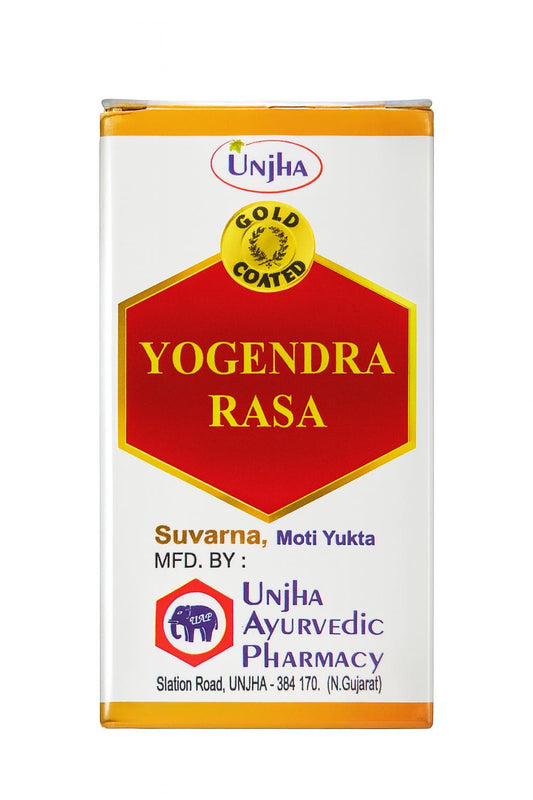 Unjha Yogendra Rasa Suvarna Moti Yukta Tablet - 2.5 gm