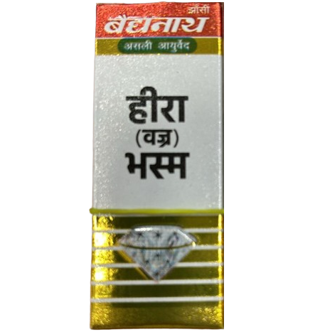 Baidyanath Hira Vajra Bhasma - 100 mg