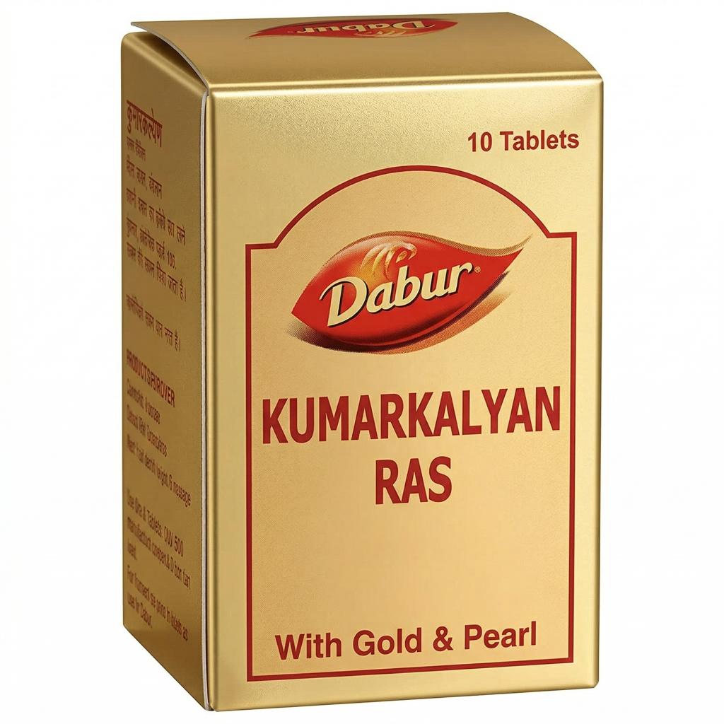 Dabur kumarkalyan Ras Gold - 10 Tablets