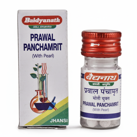 Baidyanath Prawal Panchamrit Moti Yukta - 25 Tablets