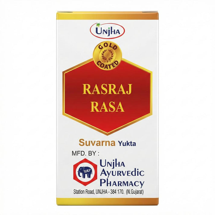 Unjha Rasraj Rasa Swarna Yukta - 25 Tablets – MeriPharmacy