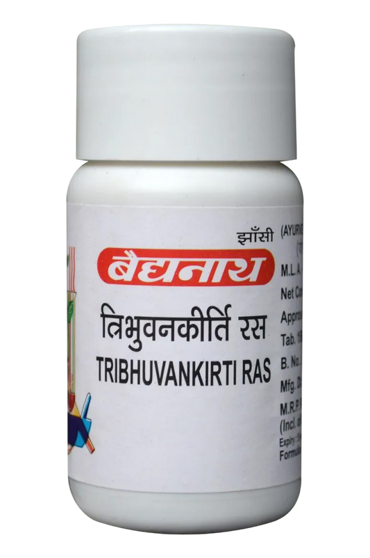 Baidyanath Tribhuvankirti Ras - 40 Tablet