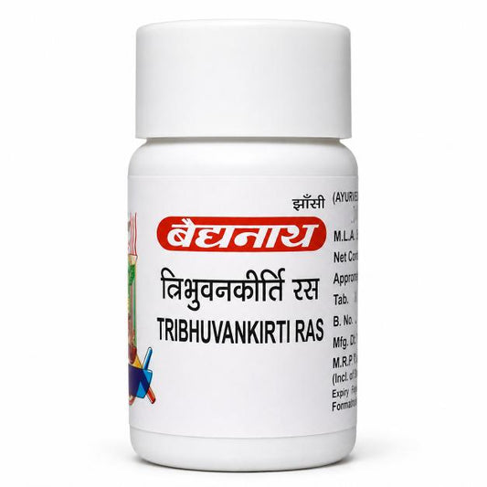 Baidyanath Tribhuvankirti Ras - 40 Tablet