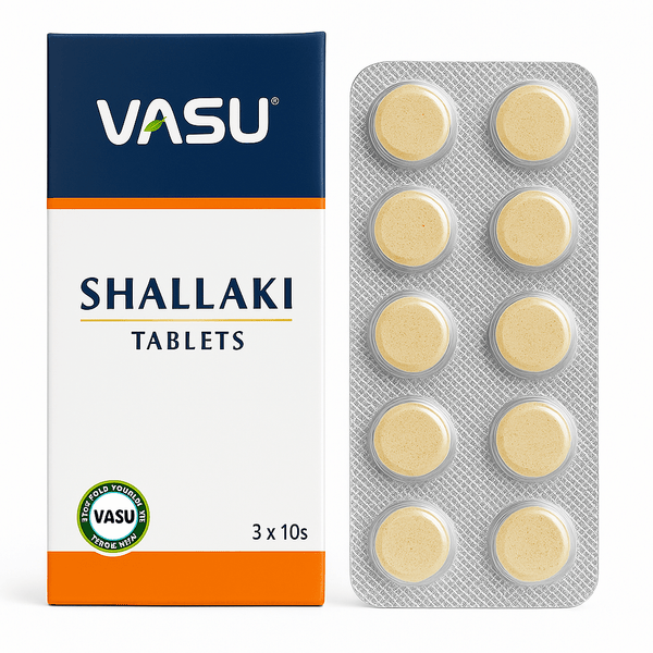 Buy Vasu Shallaki Tablet - 30 Tablets Online at Best Price | MeriPharmacy