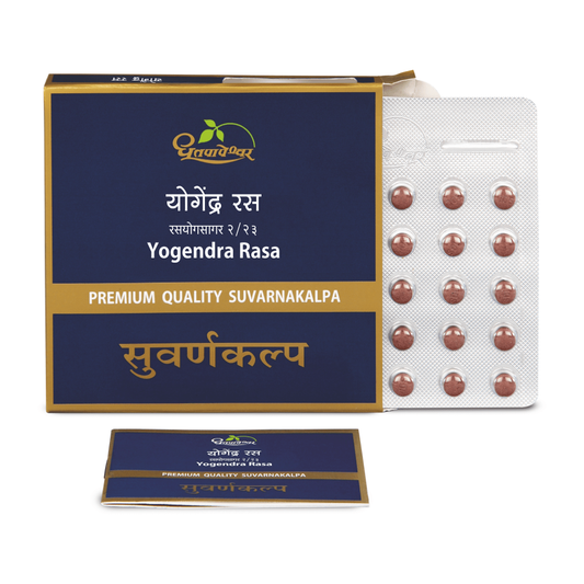 Dhootapapeshwar Yogendra Rasa Premium - 10 Tablets