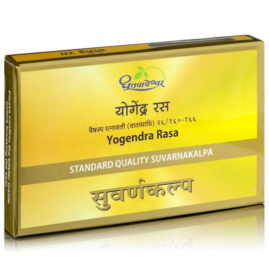 Dhootapapeshwar Yogendra Rasa Standard Quality Suvarnakalpa - 30 Tablet