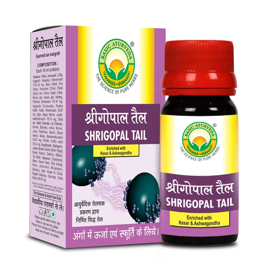 Basic Ayurveda Shri Gopal Tail - 30 ml