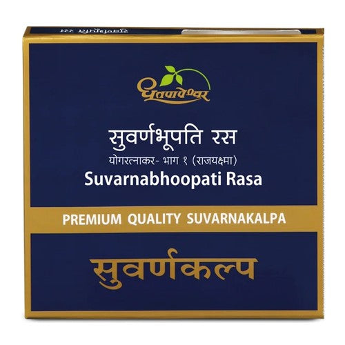 Dhootapapeshwar Suvarnabhoopati Rasa Premium - 30 Tablets