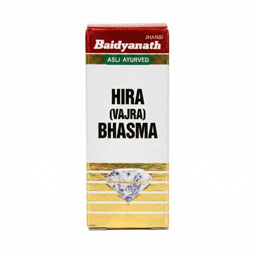 Baidyanath Hira Vajra Bhasma - 100 mg