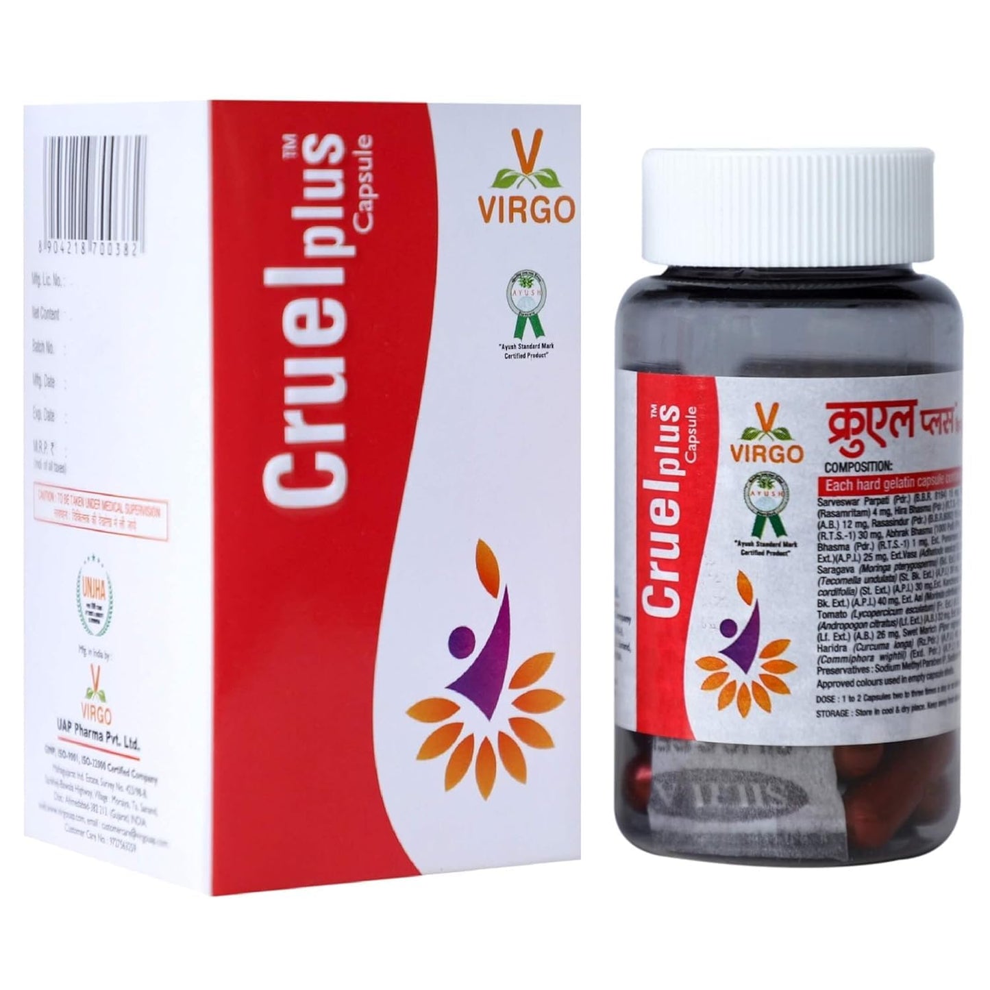 Virgo Cruel Plus Capsule - 100 Capsules